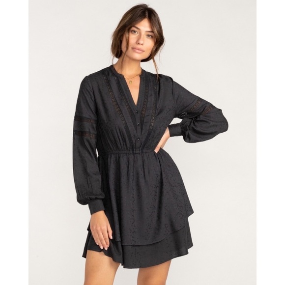 Billabong Black Mini Dress - Picture 5 of 7